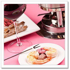 An Easy Three-Course Fondue Menu