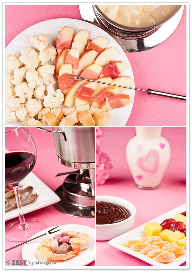 An Easy Three-Course Fondue Dinner