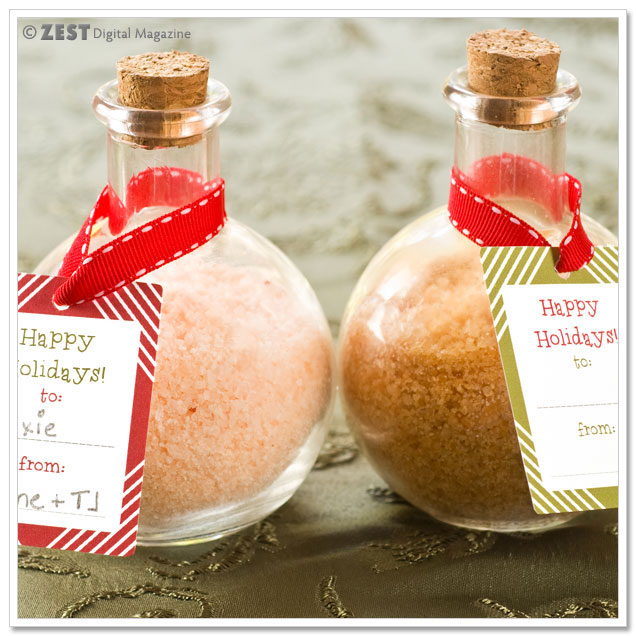 Homemade Christmas Gifts: Make Your Own Bath Salts
