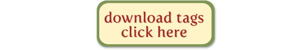 Homemade Christmas Gifts: Free Printable Round Holiday Gift Tags