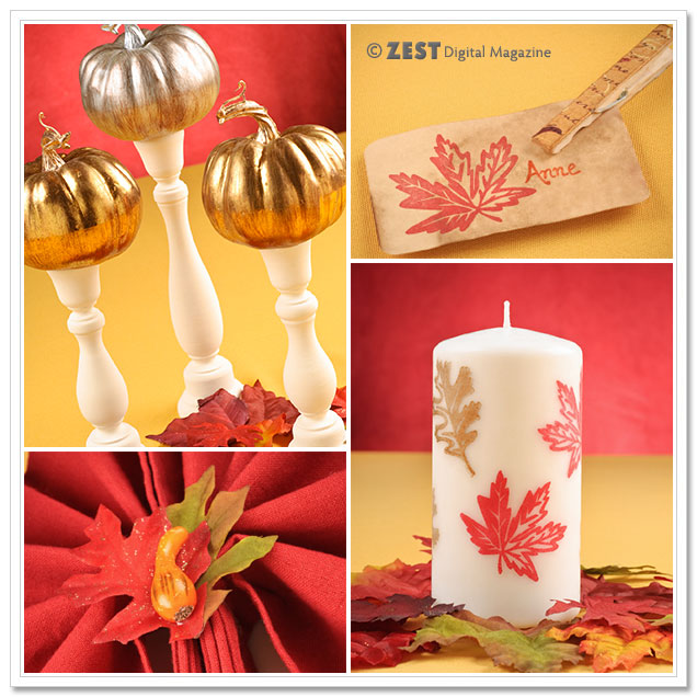 4 Projects for a Beautiful Autumn Table