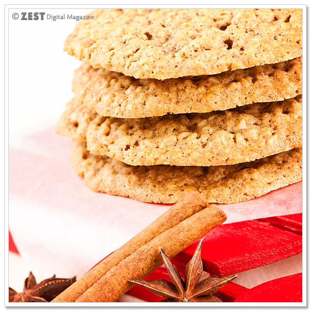 Chai-Spiced Oatmeal Cookies