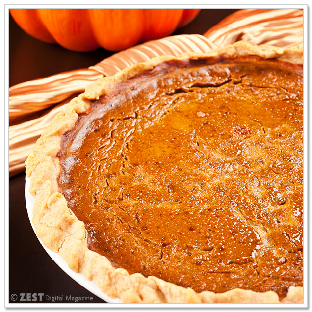 Rum-Spiked Pumpkin Pie