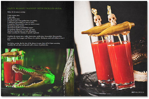 Voodoo On The Bayou Cajun Menu