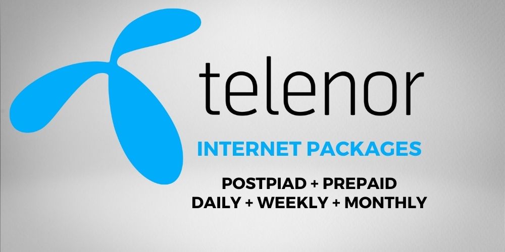telenor internet packages